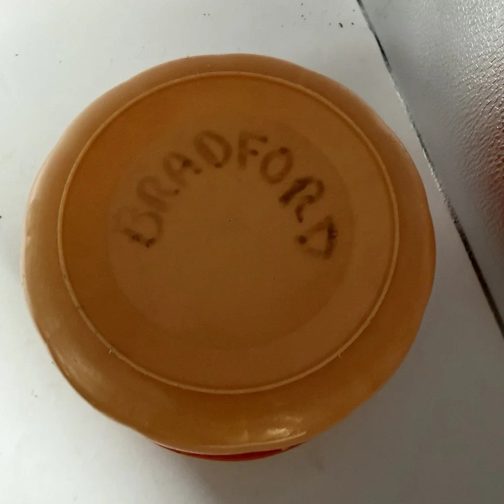 1986 MCDONALD'S Plastic Halloween Trick or Treat Bucket‎ w/Lid Pumpkin McBoo Vtg